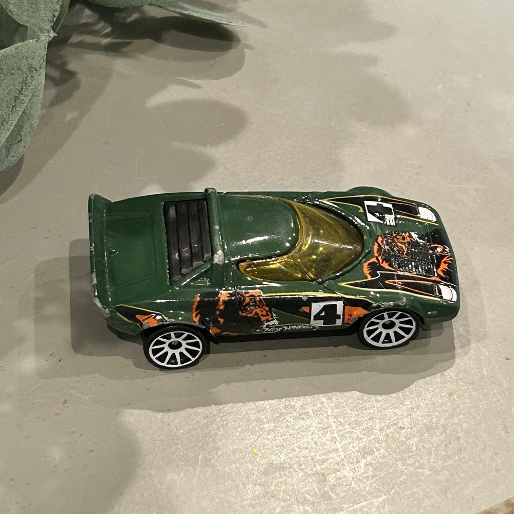 Hot Wheels Lancia Stratos 10sp Green 1/64 2001 Gorilla #4